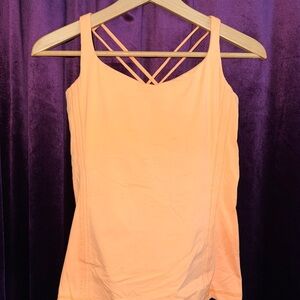 EUC Lululemon cross cross tank